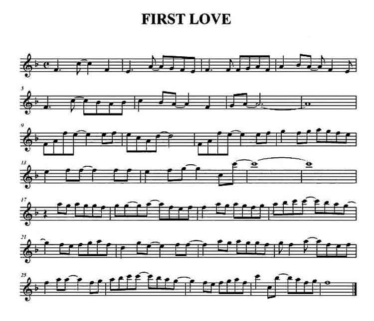 firstlove音译中文、first love歌词翻译